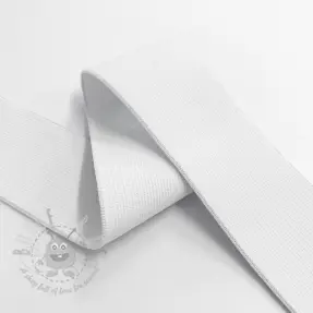 Glad elastiek 4 cm white