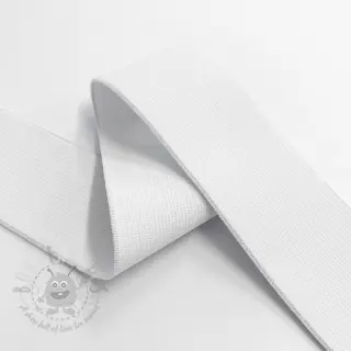 Glad elastiek 4 cm white