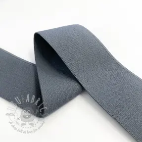 Glad elastiek 4 cm dark grey