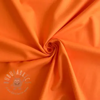 Katoenen popeline tangerine