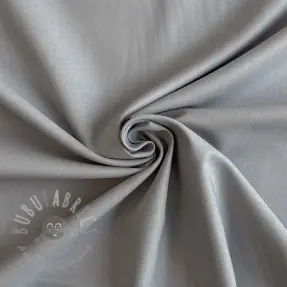 Katoenen popeline metal grey
