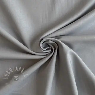Katoenen popeline metal grey