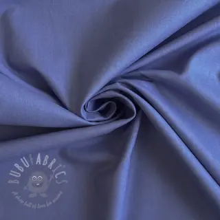 Katoenen popeline dark blue lavender