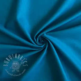 Katoenen popeline ocean blue