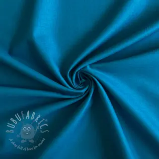 Katoenen popeline ocean blue