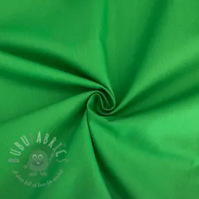 Katoenen popeline kelly green