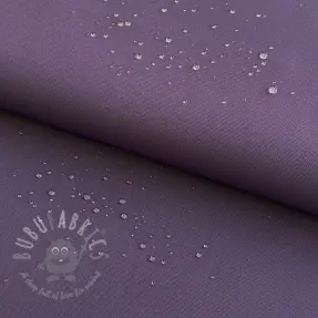 Windjasstof met waterafstotende afwerking violet