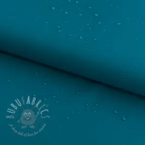 Windjasstof met waterafstotende afwerking dark cyan
