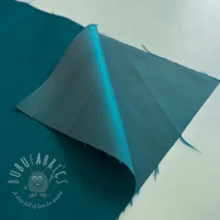 Windjasstof met waterafstotende afwerking dark cyan