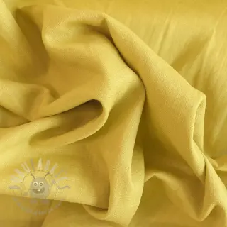 Voorgewassen linnen 170 g yellow