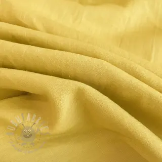 Voorgewassen linnen 170 g yellow