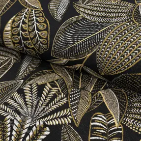 Decoratiestof jacquard Legende noir