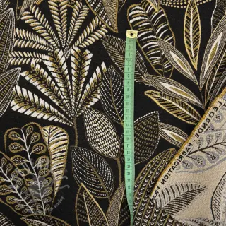 Decoratiestof jacquard Legende noir
