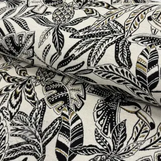 Decoratiestof jacquard Fortuna blanc