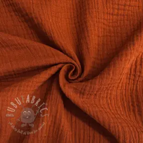 Dubbelgaas/mousseline rust