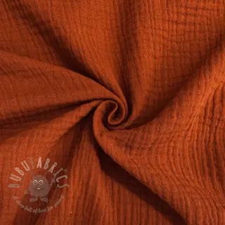 Dubbelgaas/mousseline rust