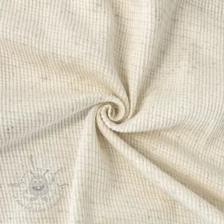 Tricot met linnen WAFFLE SIMPLY NATURAL