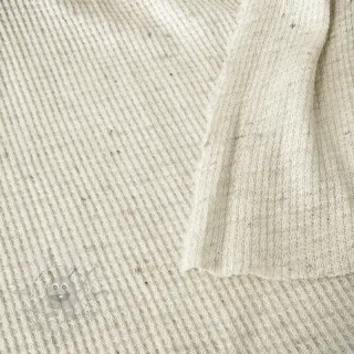 Tricot met linnen WAFFLE SIMPLY NATURAL