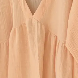 Dubbelgaas/mousseline light salmon ORGANIC