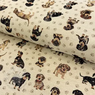 Decoratiestof GOBELIN PREMIUM Little dachshund play
