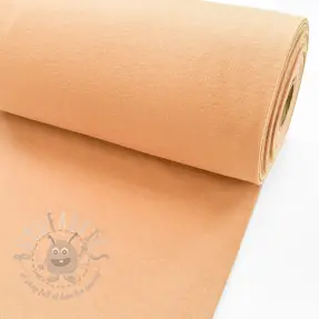 Gladde boordstof PREMIUM apricot ice