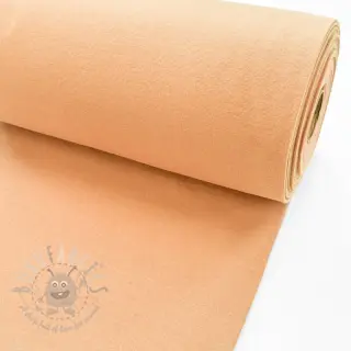 Gladde boordstof PREMIUM apricot ice