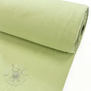 Gladde boordstof PREMIUM lime cream