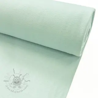 Gladde boordstof PREMIUM misty jade