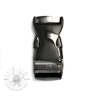 Metalen Gesp Drietand 25 mm anthracite