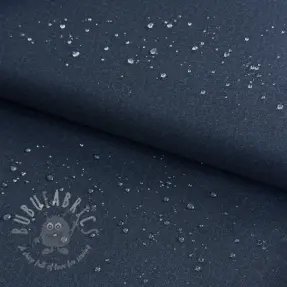 Látka na pršiplášť DENIM navy