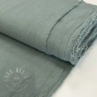 Voorgewassen linnen STONEWASHED PREMIUM dark mint
