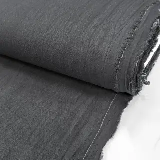 Ľan predpraný STONEWASHED PREMIUM dark grey