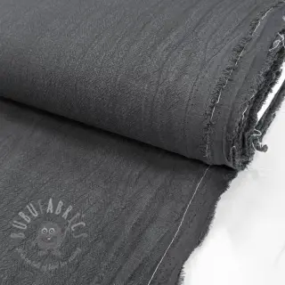 Voorgewassen linnen STONEWASHED PREMIUM dark grey