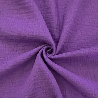 Dvojitá gázovina/mušelín violet
