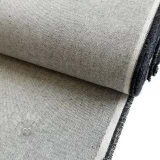 Decoratiestof Linenlook PLAIN grey