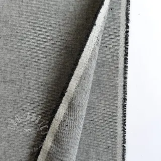 Decoratiestof Linenlook PLAIN grey