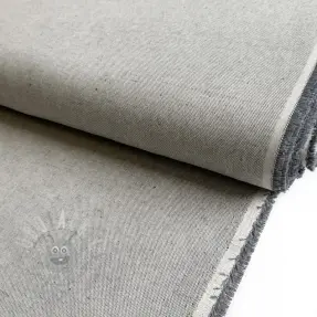 Decoratiestof Linenlook PLAIN soft grey