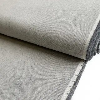 Decoratiestof Linenlook PLAIN soft grey