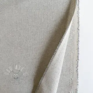 Decoratiestof Linenlook PLAIN light grey