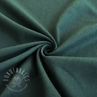Viscose met linnen PREMIUM bottle green