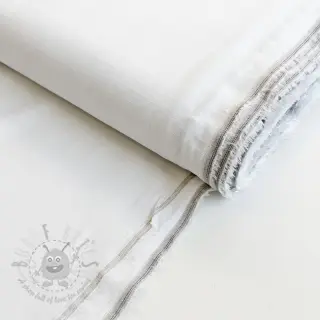 Viscose met linnen PREMIUM white
