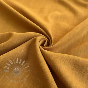 Viscose met linnen PREMIUM ochre