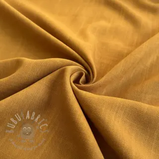 Viscose met linnen PREMIUM ochre