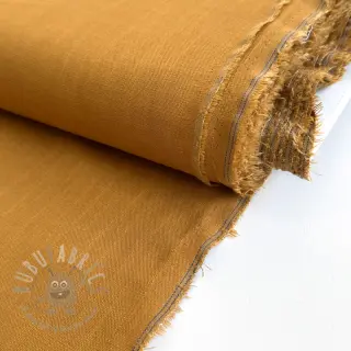 Viscose met linnen PREMIUM ochre