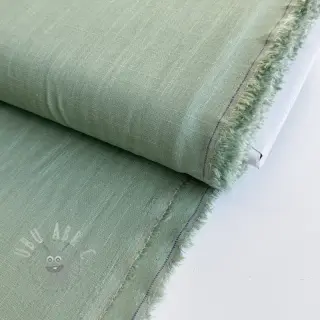 Viscose met linnen PREMIUM old green