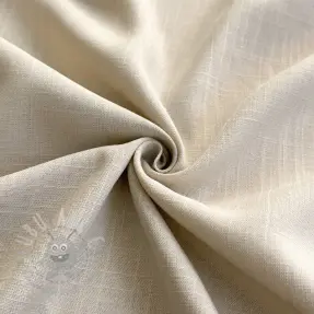 Viscose met linnen PREMIUM sand