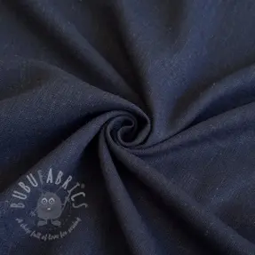 Viscose met linnen PREMIUM navy blue