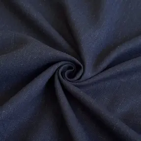 Viskóza s ľanom PREMIUM navy blue