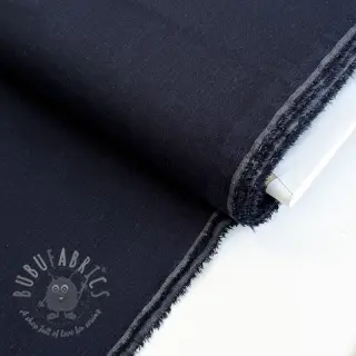 Viscose met linnen PREMIUM navy blue