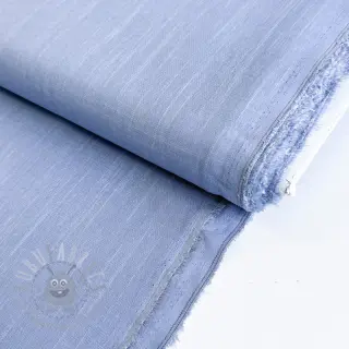 Viscose met linnen PREMIUM old blue